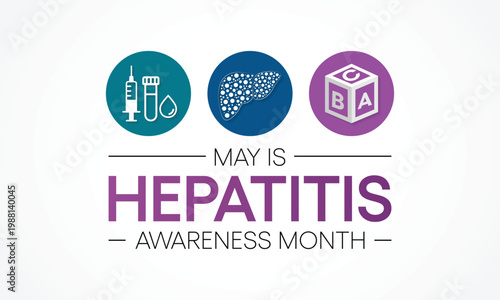 Hepatitis awareness month is observed every year in May, The liver is a vital organ that processes nutrients, filters the blood, and fights infections. certain medical conditions can cause hepatitis.
