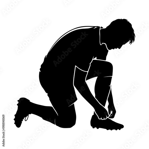 Player Warm Up Silhouette