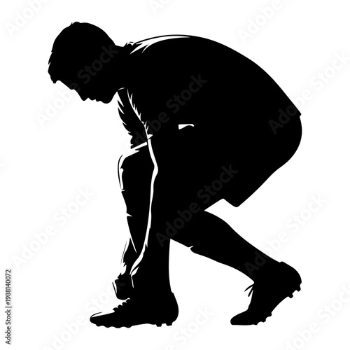 Player Warm Up Silhouette