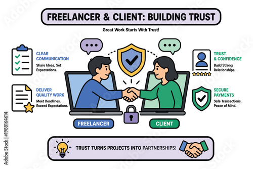 Building trust between freelancers and clients for successful project collaborations