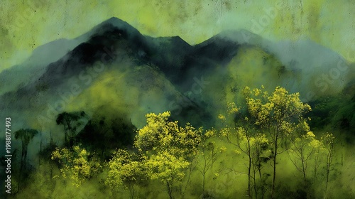 Nature-inspired visual concepts exploring seasons, sustainability, eco lifestyle, and mindfulness through immersive perspectives and diverse artistic styles.