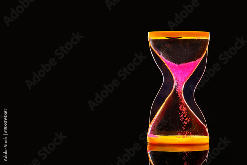 Modern crystal hourglass wi...