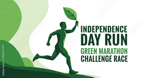 Eco-Conscious Runners Celebrate Independence Day and Participate in Green Challenge Race Event