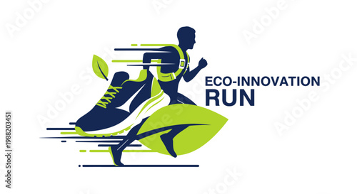 Eco-Innovation Runner: Sustainable Footwear And Wellness Concept For The Future