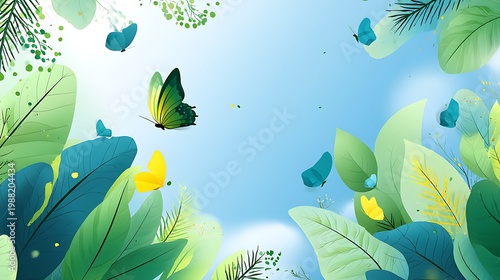 Nature-inspired visual concepts exploring seasons, sustainability, eco lifestyle, and mindfulness through immersive perspectives and diverse artistic styles.