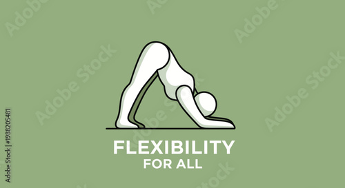Embrace Flexibility: A Simple Representation of Yoga for Wellness and Balance