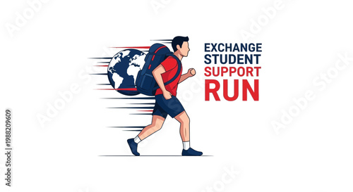 Exchange Student Run: A Global Journey of Support and International Education