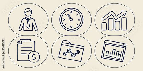 Business for productivity and finance work office