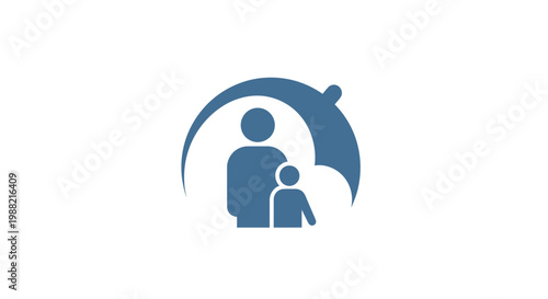 Family protection and care concept.