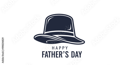 Happy Fathers Day Celebration Concept.