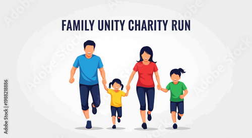 Family Fun Charity Run Event For A Good Cause