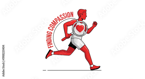 Finding Compassion Through Athletics, A Visual Representation of Empathy and Humanism