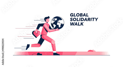 Global Unity Through Action And Compassion The World In Hand