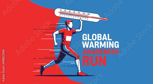 Global Warming Challenge: A Running Awareness Relay for Climate Change Action