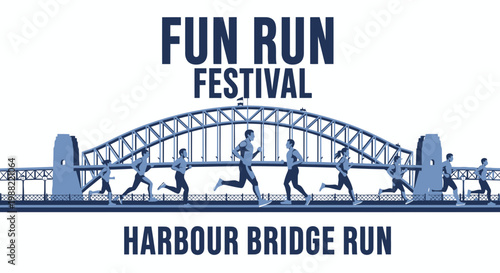 Fun Run Festival: Sydney Harbour Bridge Event Promoting Fitness and Community Involvement