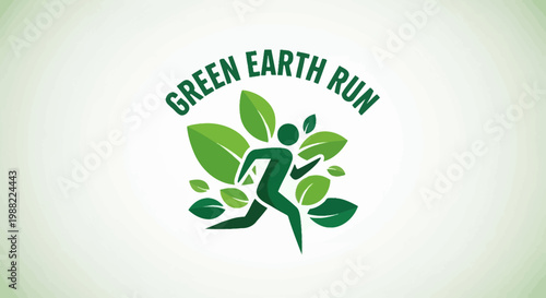 Green Initiative Run Promoting Earth's Stewardship and Environmental Awareness with Healthy
