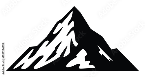 Mountain Silhouette Vector Illustration