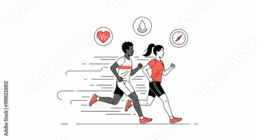 Healthy Runners: Engaging In Energetic Pace, Achieving Fitness And Wellness Together