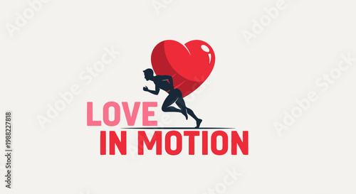 Heart in Motion: A Symbol of Love, Passion, and Unyielding Pursuit of Heart's Desire