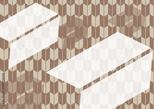 Japanese Traditional Seamless Arrow Fletching Pattern - Classic Oriental Geometric Background