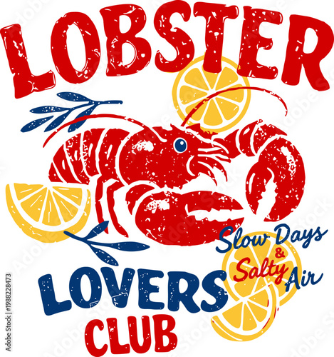 Lobster Lovers Club svg png, summer Crawfish svg, Crab Blowing Bubble svg png
