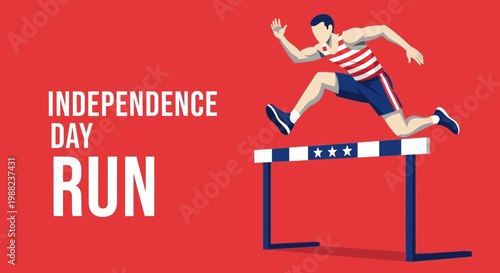 Independence Day Hurdles Race: A Patriotic Display of Athleticism and Celebration