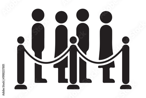 People Waiting in Line