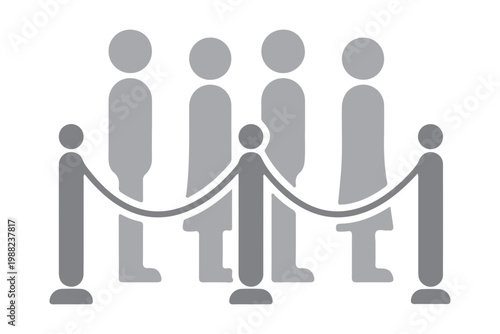 Queue Line People Icon
