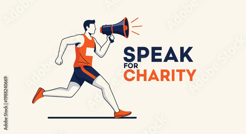Inspiring Charity: A Runner's Passionate Voice for Generosity and Societal Change