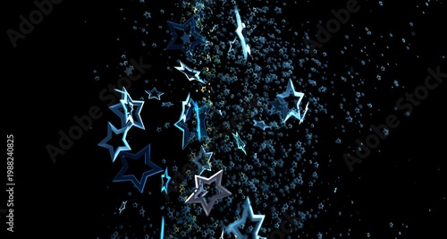 Dreamy abstract of glowing ...