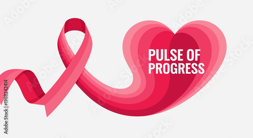 Inspiring Visual Representation of Hope, Progress and Heartfelt Support for Awareness Campaigns