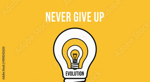 Inspiring Concept Depicting Perseverance, Continuous Growth, and Embracing Transformation