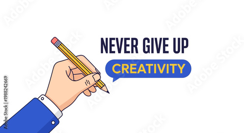 Inspiring Creative Ideas Through Pencil Illustration and Encouraging Perseverance in Art