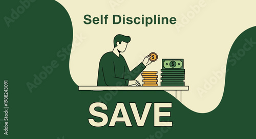 Investing Wisely: Conceptual Illustration of Money Management and Financial Planning