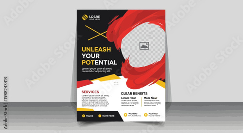 Inspiring Promotional Flyer To Unleash Your Inner Abilities And Showcase Exceptional Performance