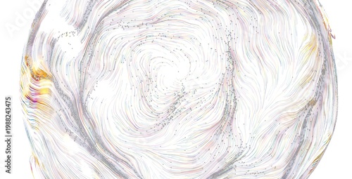 An abstract artwork featuri...