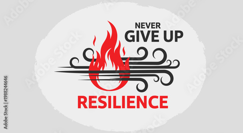 Inspiring Symbol of Resilience and Perseverance Showing Strength Against Adversity