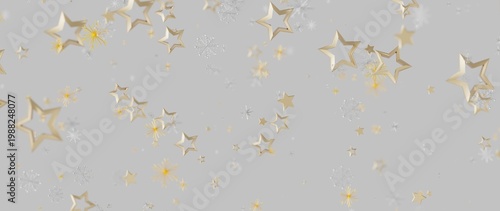 Festive background with gol...