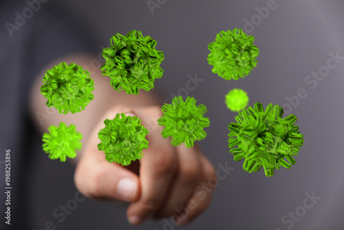 Image depicting disease, vi...