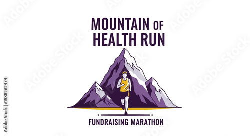 Mountain Health Run Fundraising Marathon Event Design