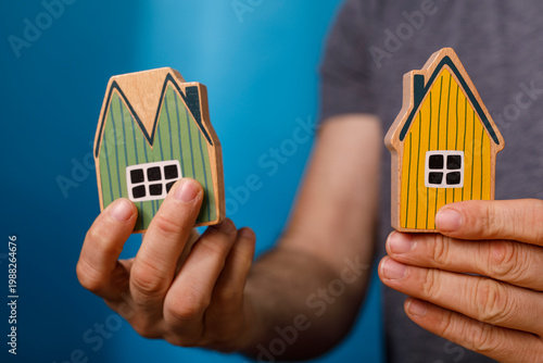 Person holding colorful toy...