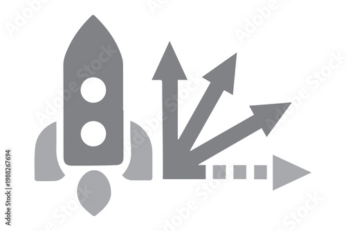 Rocket Launch Icon