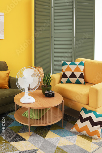 Interior of stylish living ...