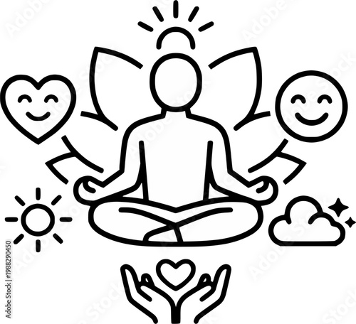 yoga healthy vector design 