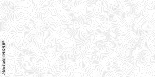 Abstract minimal The patter discovery vector topo map. white topo creative discovery White wave grid stripe line map topography. vector geographic contour mounted map background.
