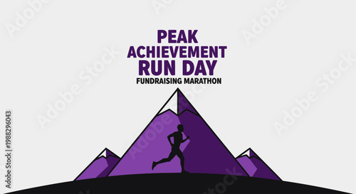 Peak Achievement Run Day: Fundraising Marathon in Mountainous Adventure Setting