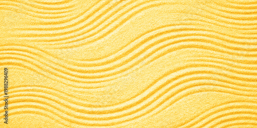 Abstract orange vector illustration featuring a textured sand dune pattern with golden sun waves and a dry grain surface design