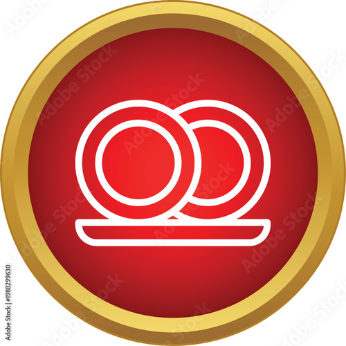 Stacked plates drying on a rack representing kitchen chores