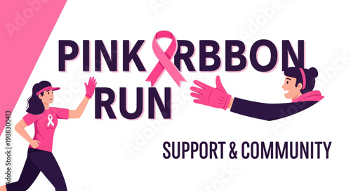 Pink Ribbon Run: A Community Event Supporting Breast Cancer Awareness and Fundraising