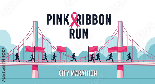 Pink Ribbon Run: A Community Marathon Celebrating Courage And Awareness Across A Suspension Bridge